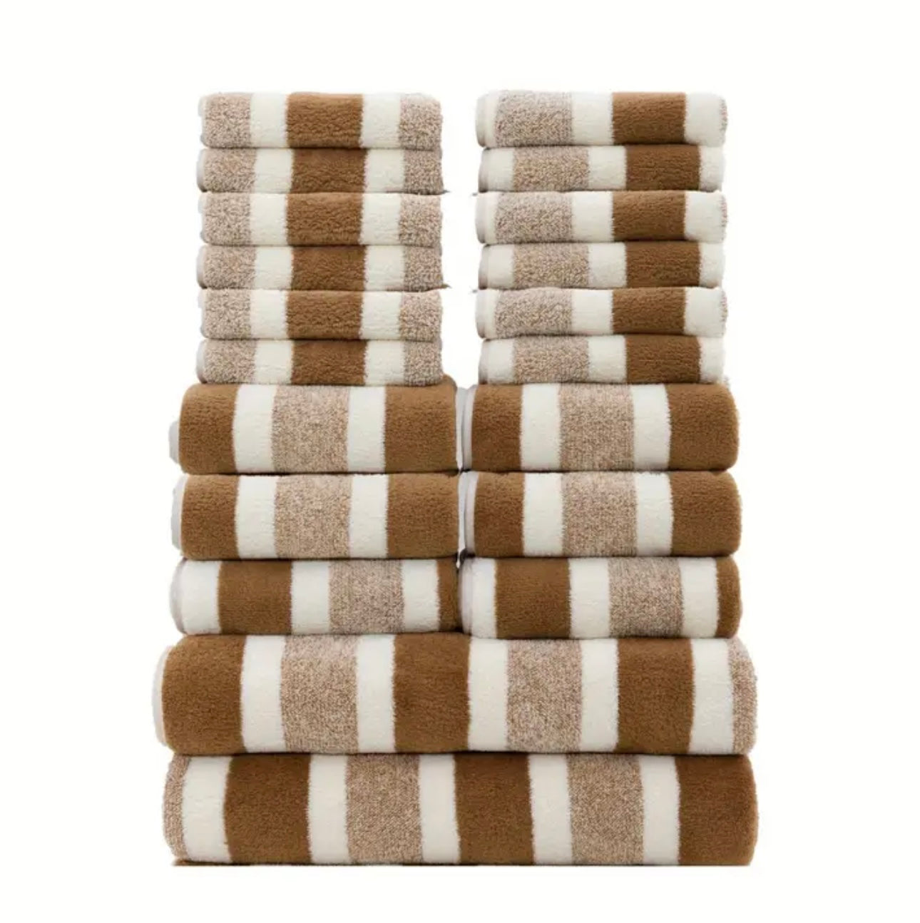 🛁✨ ¡Transforma tu baño con este increíble Set de Toallas Premium de 20 piezas!