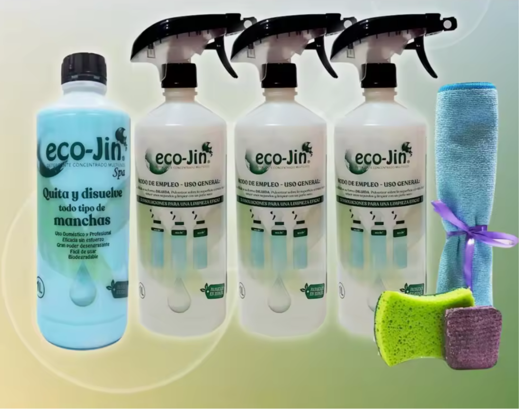 🌱 Kits de Limpieza Concentrada Eco-Jin