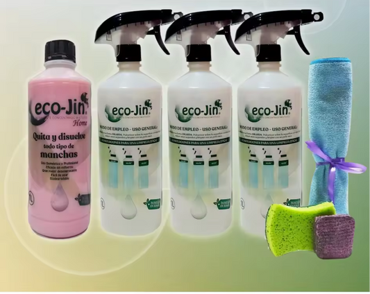 🌱 Kits de Limpieza Concentrada Eco-Jin