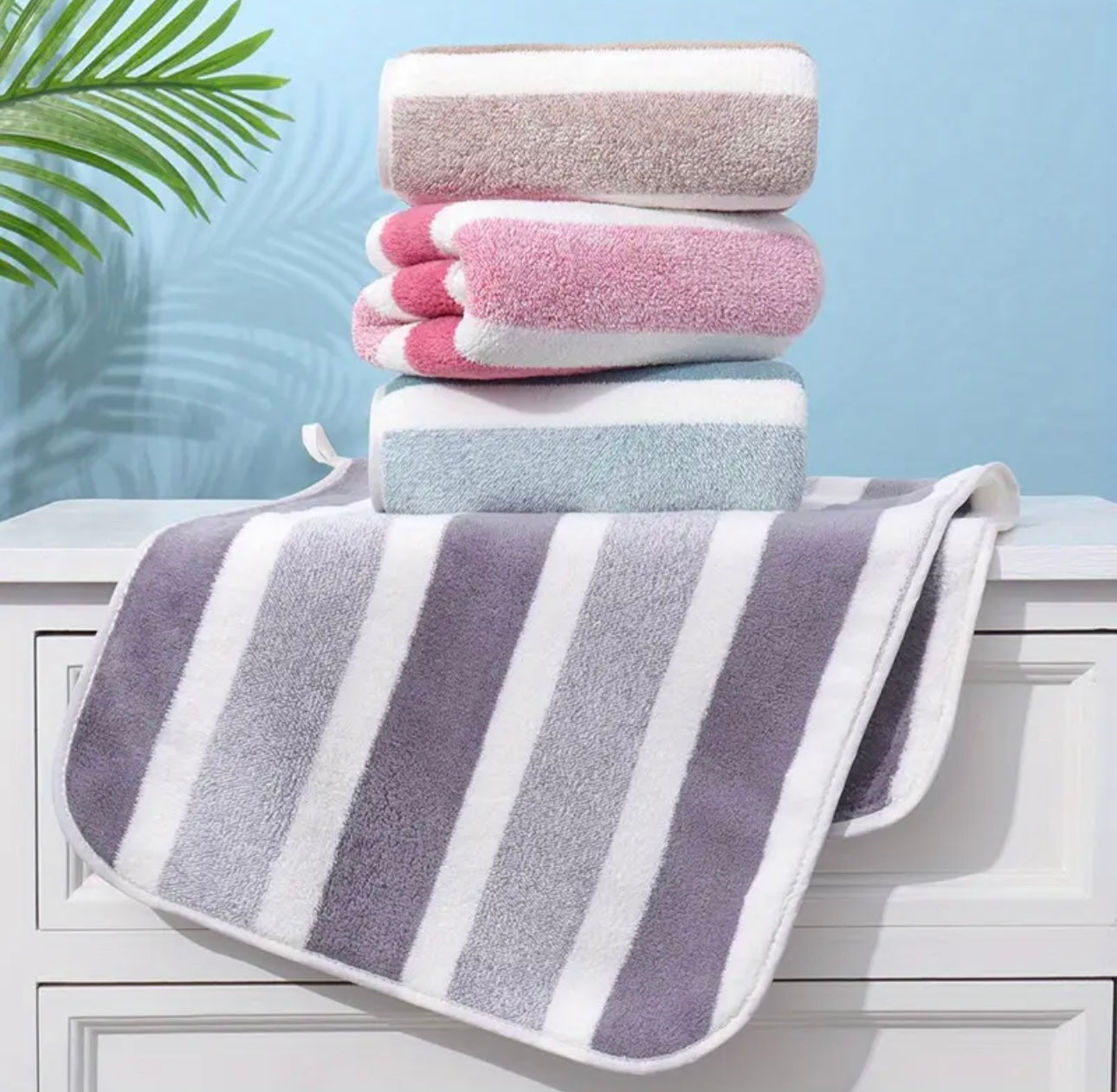 🛁✨ ¡Transforma tu baño con este increíble Set de Toallas Premium de 20 piezas!