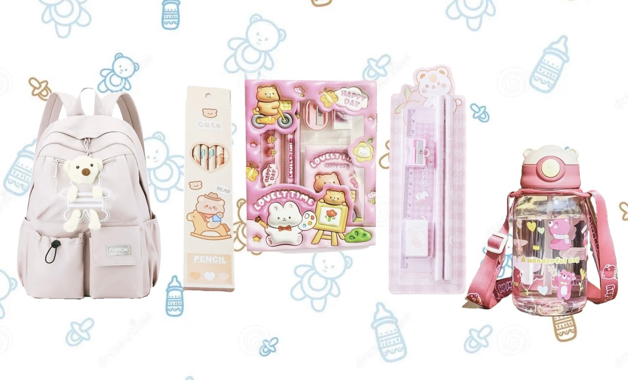 🎀✨ ¡Regresa a clases con el Pack Escolar Más Tierno! ✨🎀