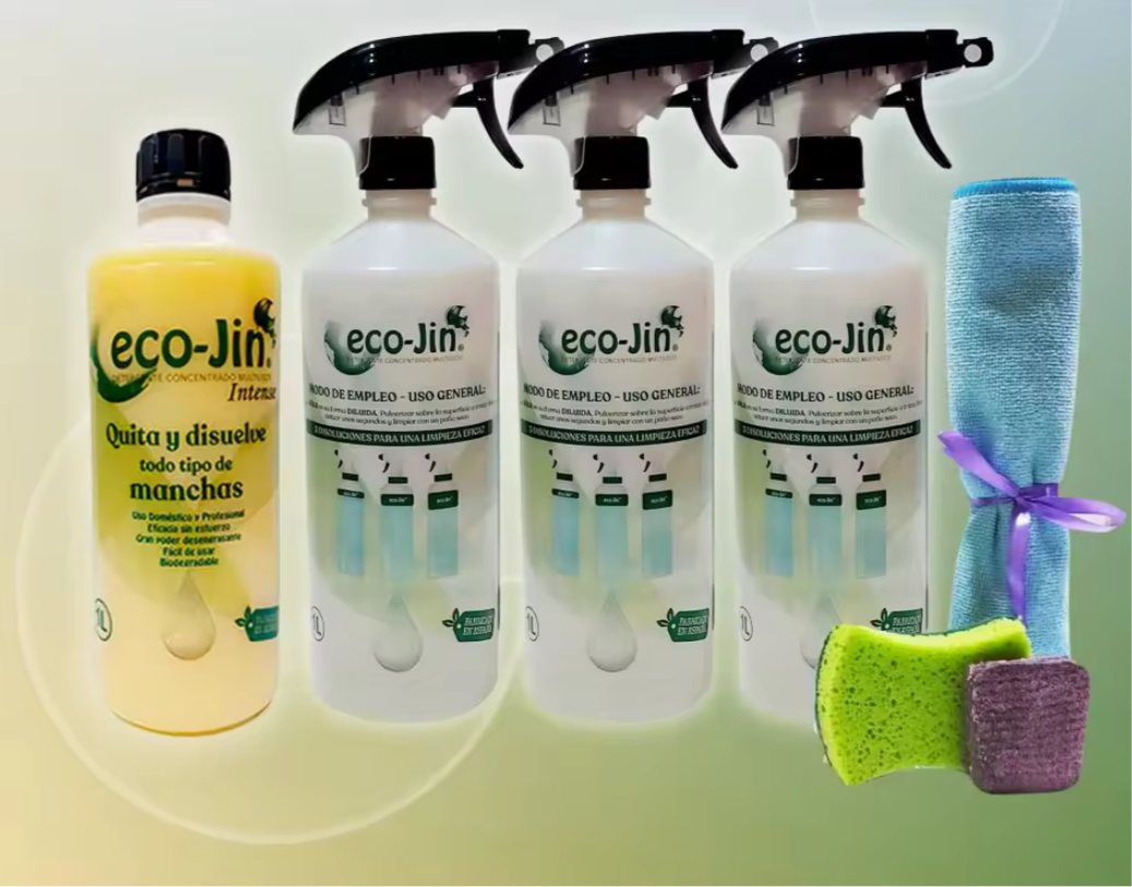 🌱 Kits de Limpieza Concentrada Eco-Jin
