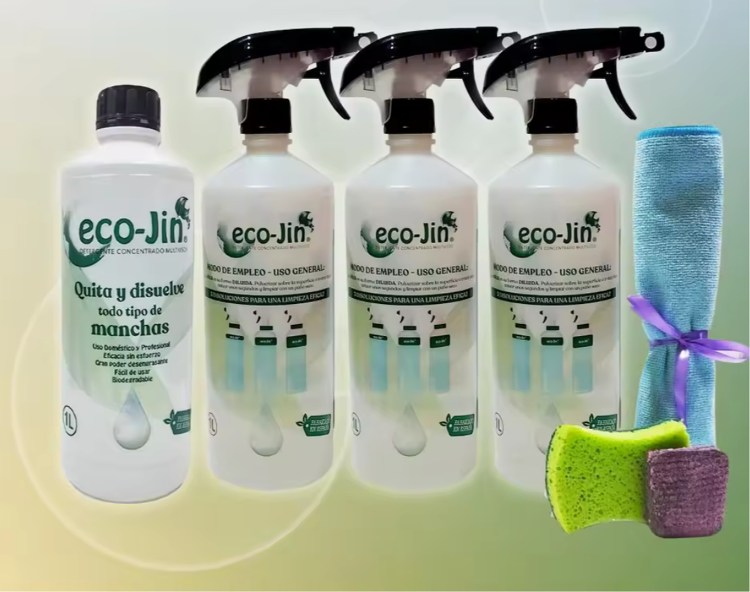 🌱 Kits de Limpieza Concentrada Eco-Jin