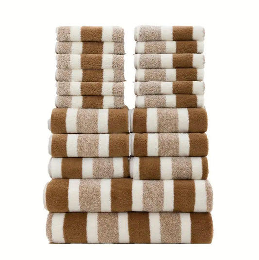 🛁✨ ¡Transforma tu baño con este increíble Set de Toallas Premium de 20 piezas!