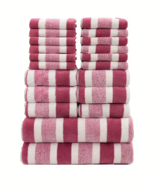 🛁✨ ¡Transforma tu baño con este increíble Set de Toallas Premium de 20 piezas!